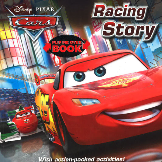 Disney Pixar Cars Flip Me Over Activity & Story Book