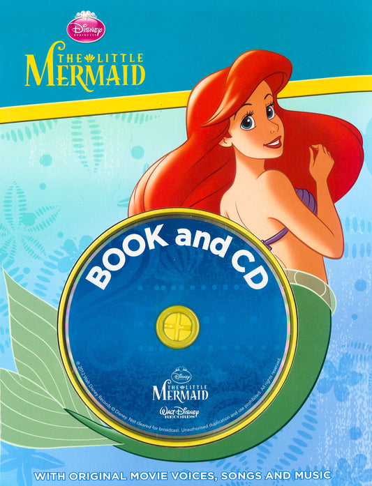 Disney Princess : The Little Mermaid (Book And Cd)