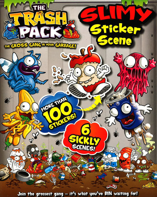 Trash Pack Slimy Sticker Scene