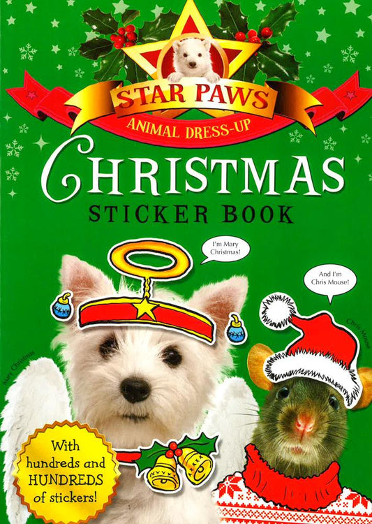 Animal Dress-Up: Christmas Sticker Book