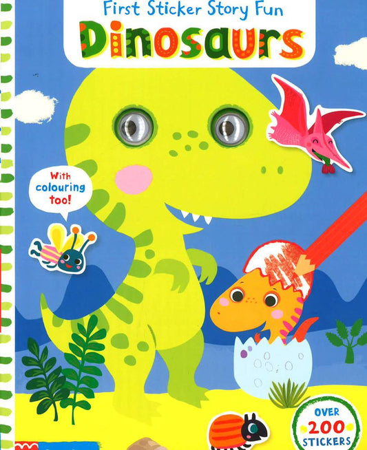 First Sticker Story Fun: Dinosaurs