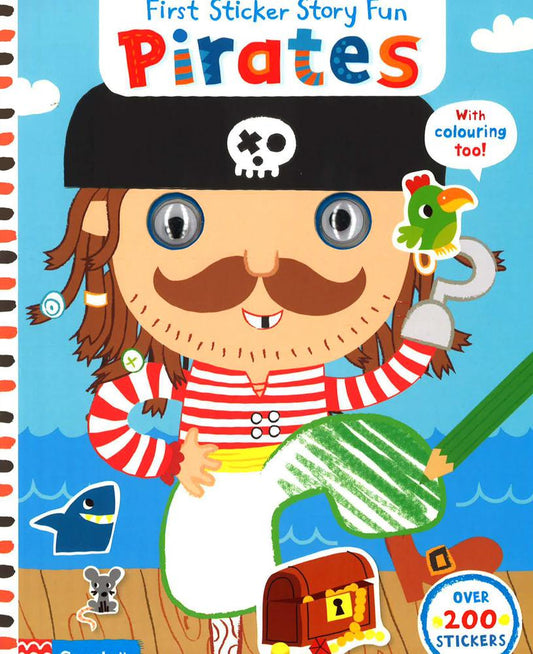 First Sticker Story Fun: Pirates