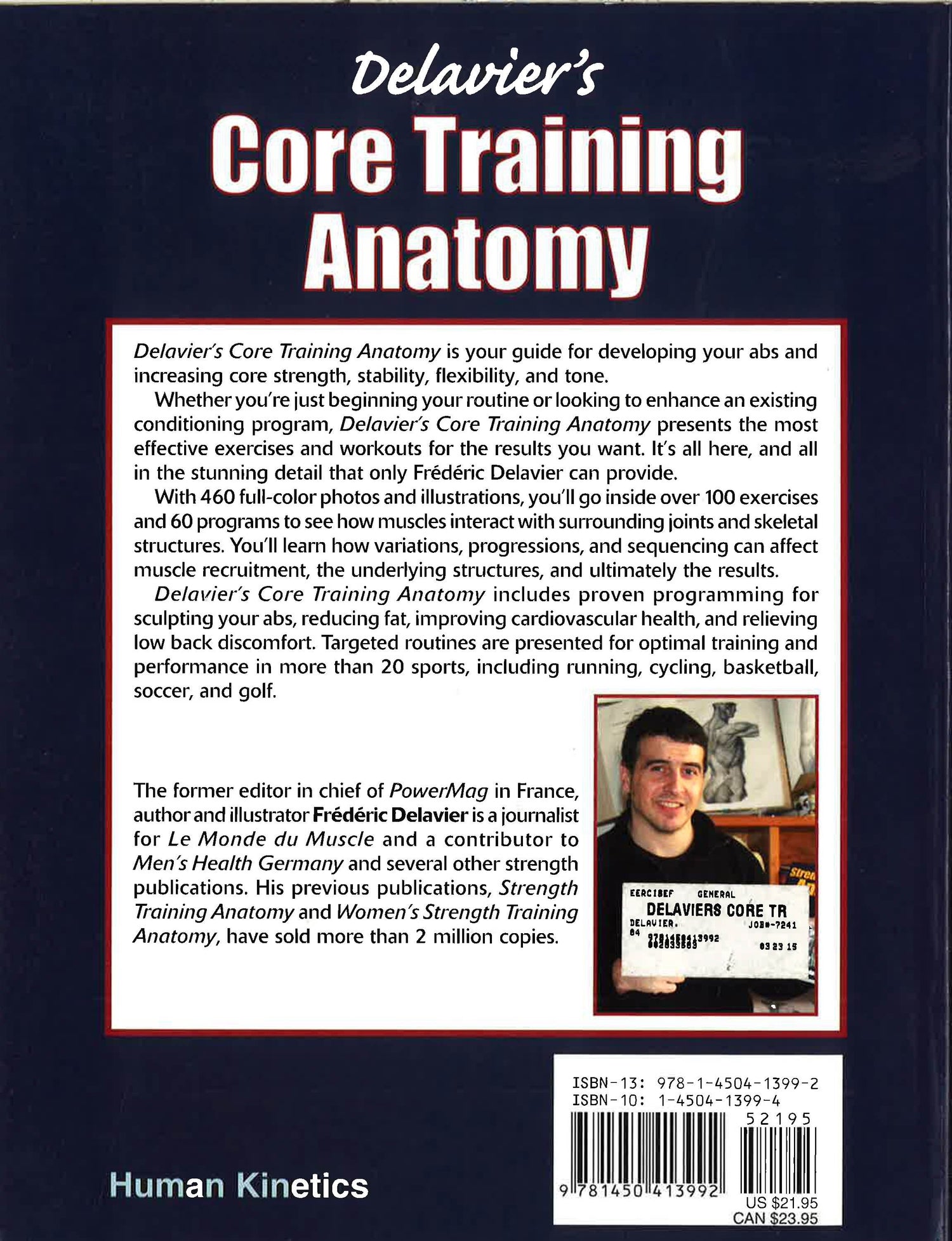 Delavier's Core Training Anatomy BookXcess