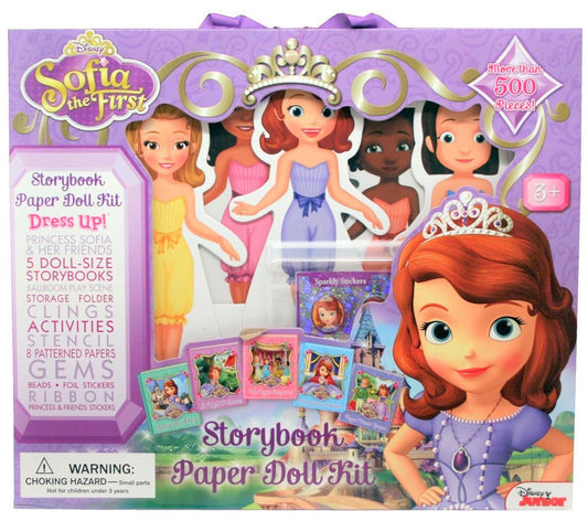 Disney Princess: Sofia The First (Storybook And Paper Doll Kit)
