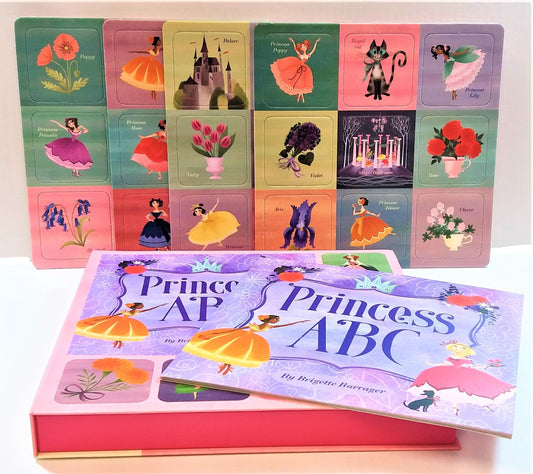 Princess Abc - Princess Book & Matching Game Set