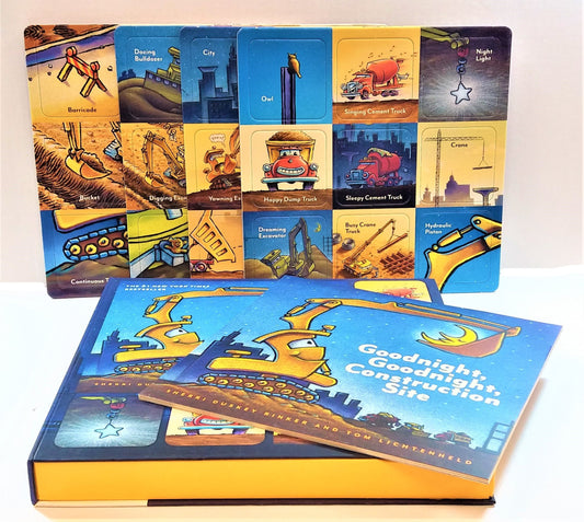 Goodnight, Goodnight, Construction Site - Book & Matching Game Set