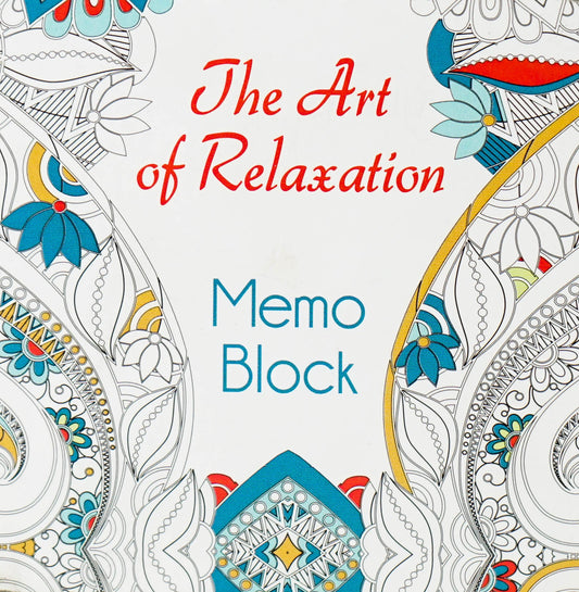 The Art Of Relaxation Memo Block