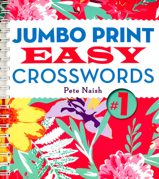 Jumbo Print Easy Crosswords #1