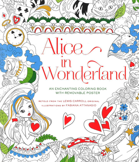 Alice In Wonderland Coloring Book