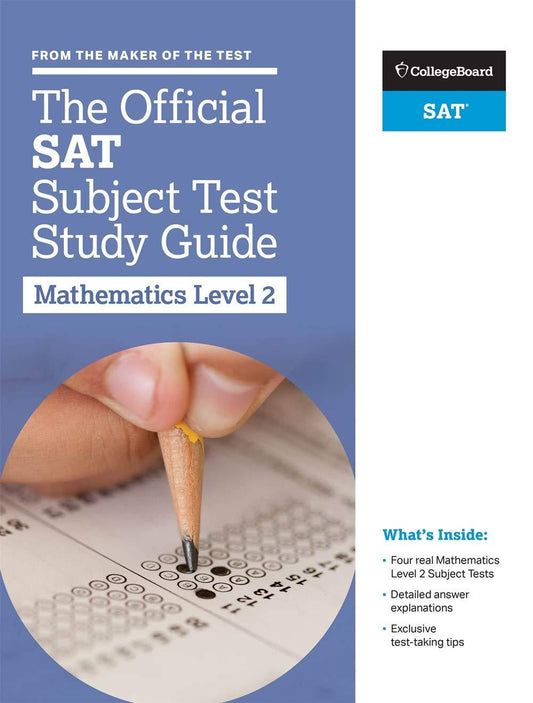 [Bargain Corner] The Official Sat Subject Test In Mathematics Level 2 Study Guide