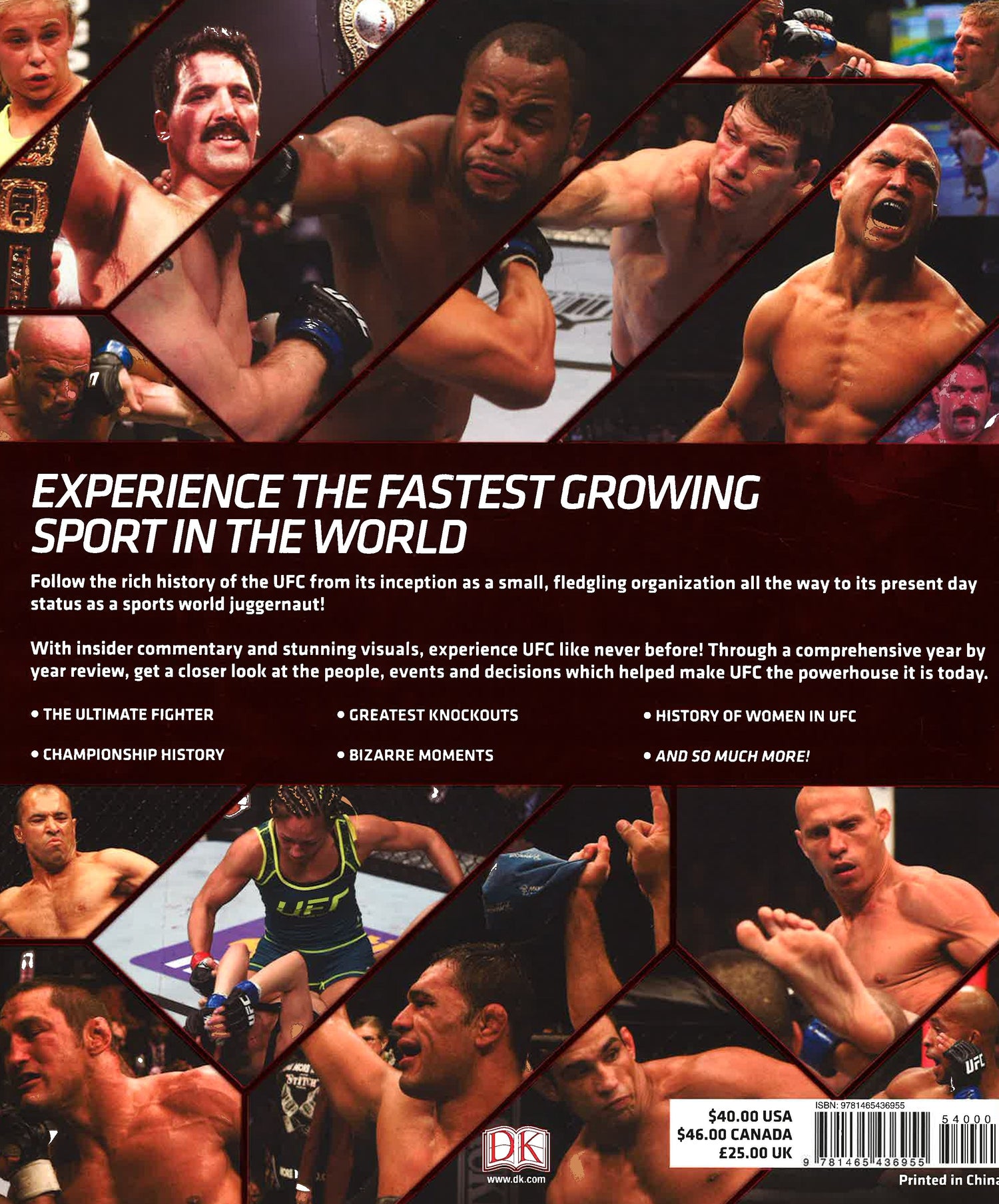 Ufc Informative Text Ufc A Visual History – BookXcess