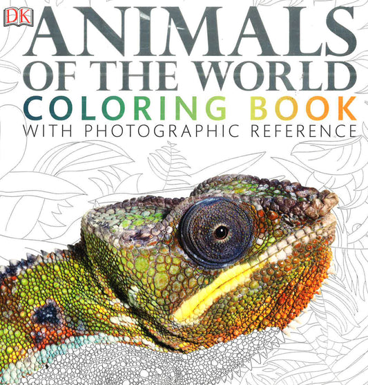 Animals Of The World Coloring Book