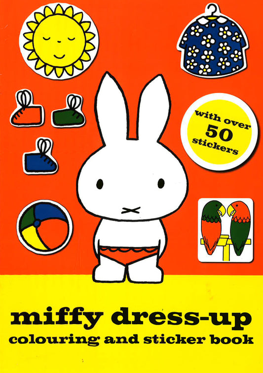 Miffy Dress-Up Colouring And Sticker Book