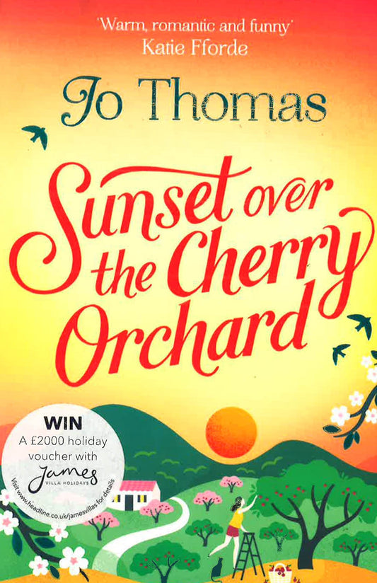 Sunset Over The Cherry Orchard