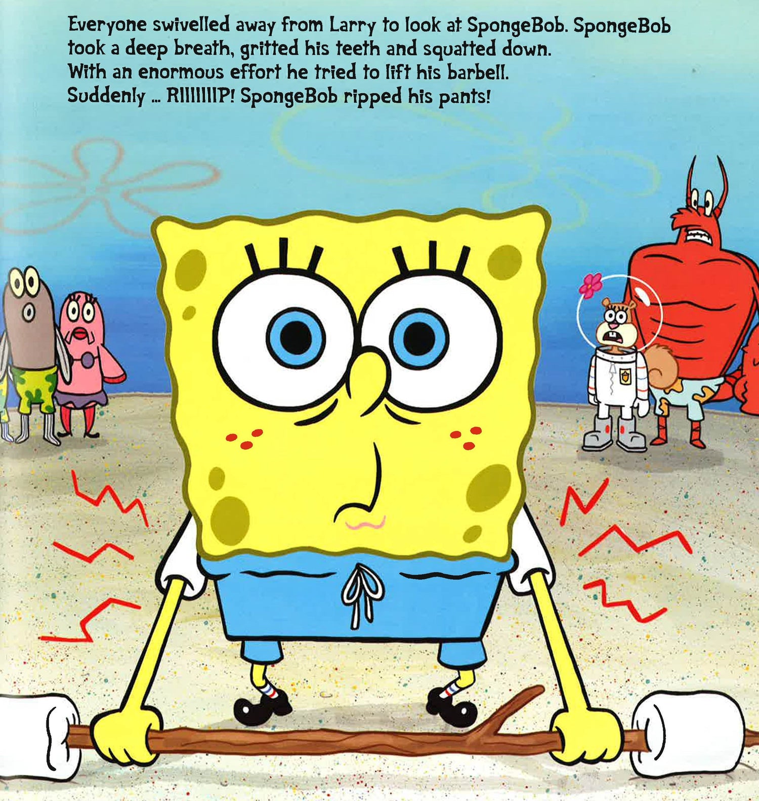 Spongebob Rip Spongebob Squarepants Ripped Pants/Hands Off – BookXcess