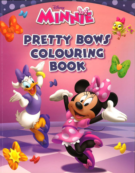 Disney Minnie Pretty Bows Colouring Book
