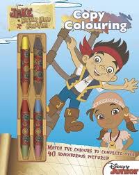 Disney Jake And The Never Land Pirates: Copy Colouring