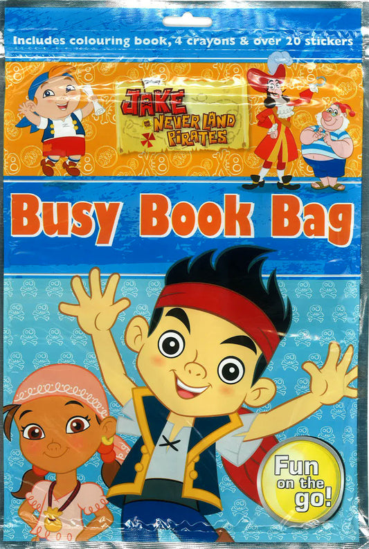 Disney Jake And The Never Land Pirates Busy Book Bag