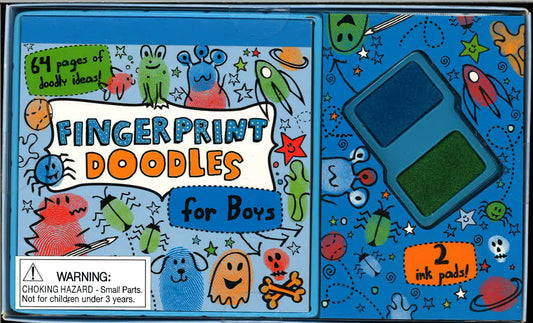Fingerprint Doodles For Boys (Kids Boxes)