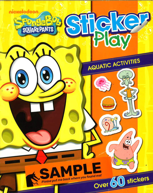 Spongebob Squarepants: Sticker Play Aquatic Activities