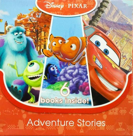 Disney Pixar Adventure Stories ( 6 Books Inside)