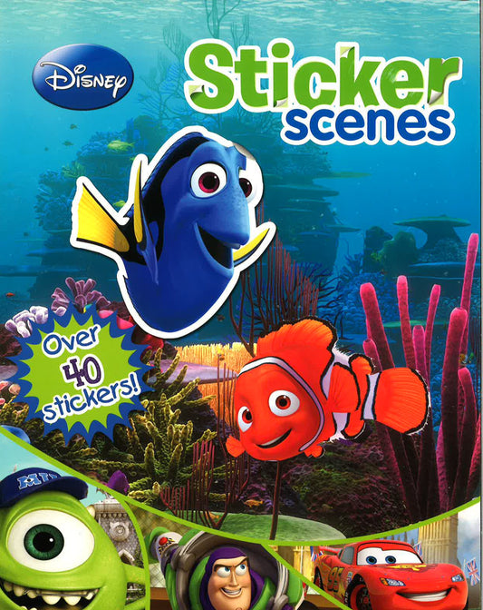 Disney Sticker Scenes: Over 40 Stickers!