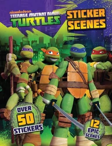 Nickelodeon Teenage Mutant Ninja Turtles Fold-Out Sticker Scenes