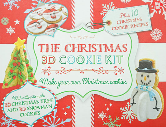 The 3D Cookie Kit - Christmans - Love Food