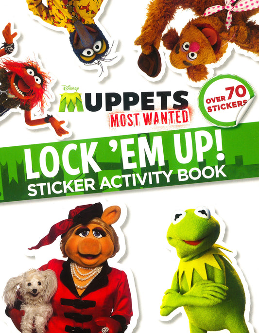 Lock 'Em Up! Sticker Book