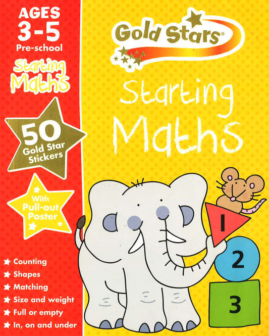 Gold Stars: Starting Maths (Ages 3-5)