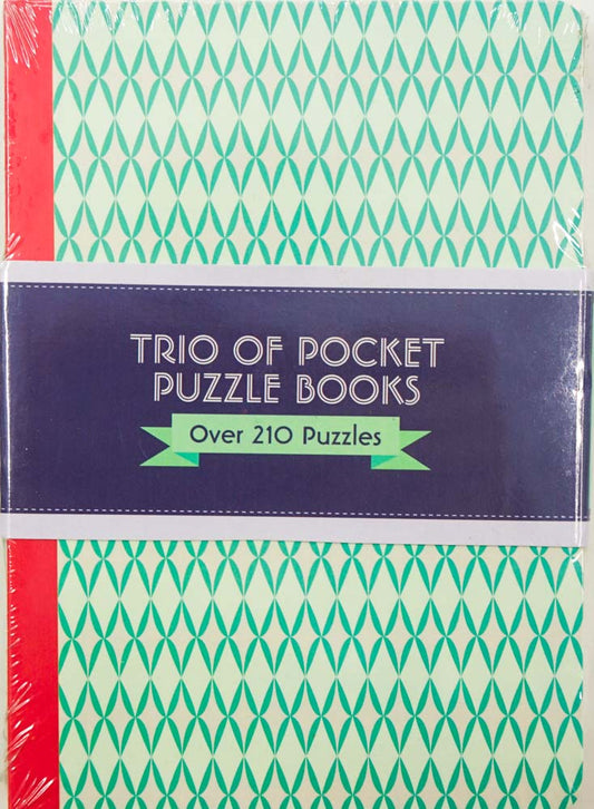 Trio Of Pocket Puzzle Books