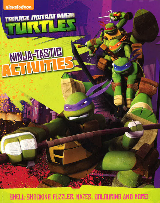 Teenage Mutant Ninja Turtles High-Three Activity Book