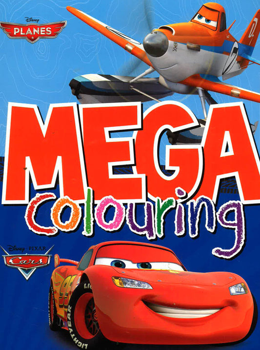 Disneyplanes & Cars: Mega Colourinc Fl