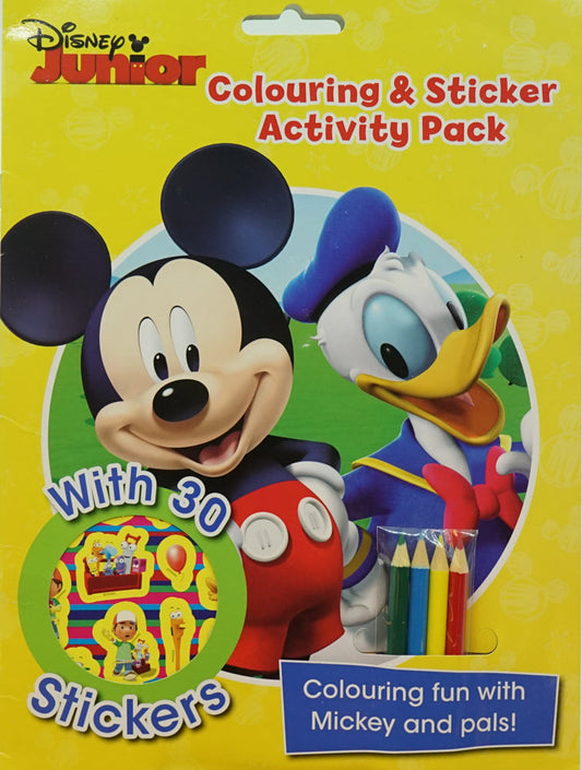 Disney Junior: Colouring And Sticker Activity Pack