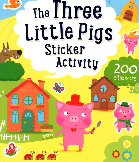 The Three Little Pigs Sticker Activity