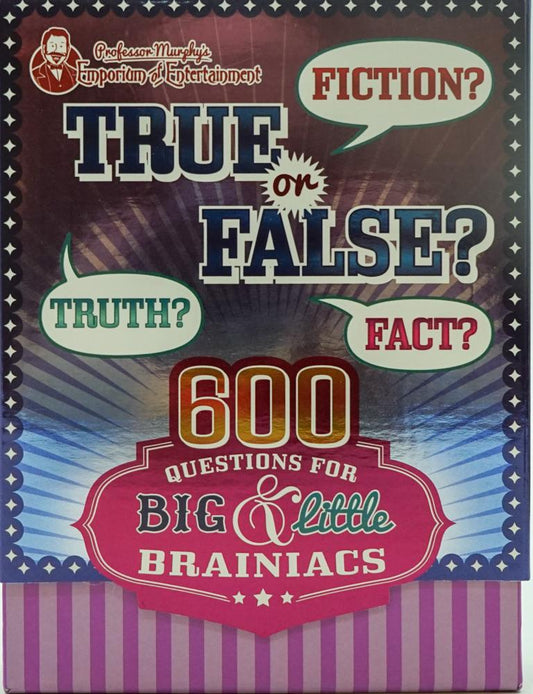 Professor Murphy's True Or False