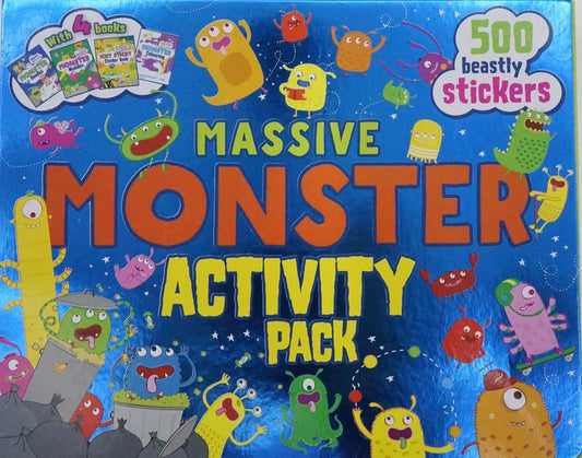 Massive Monster Activity Pack 4X Books