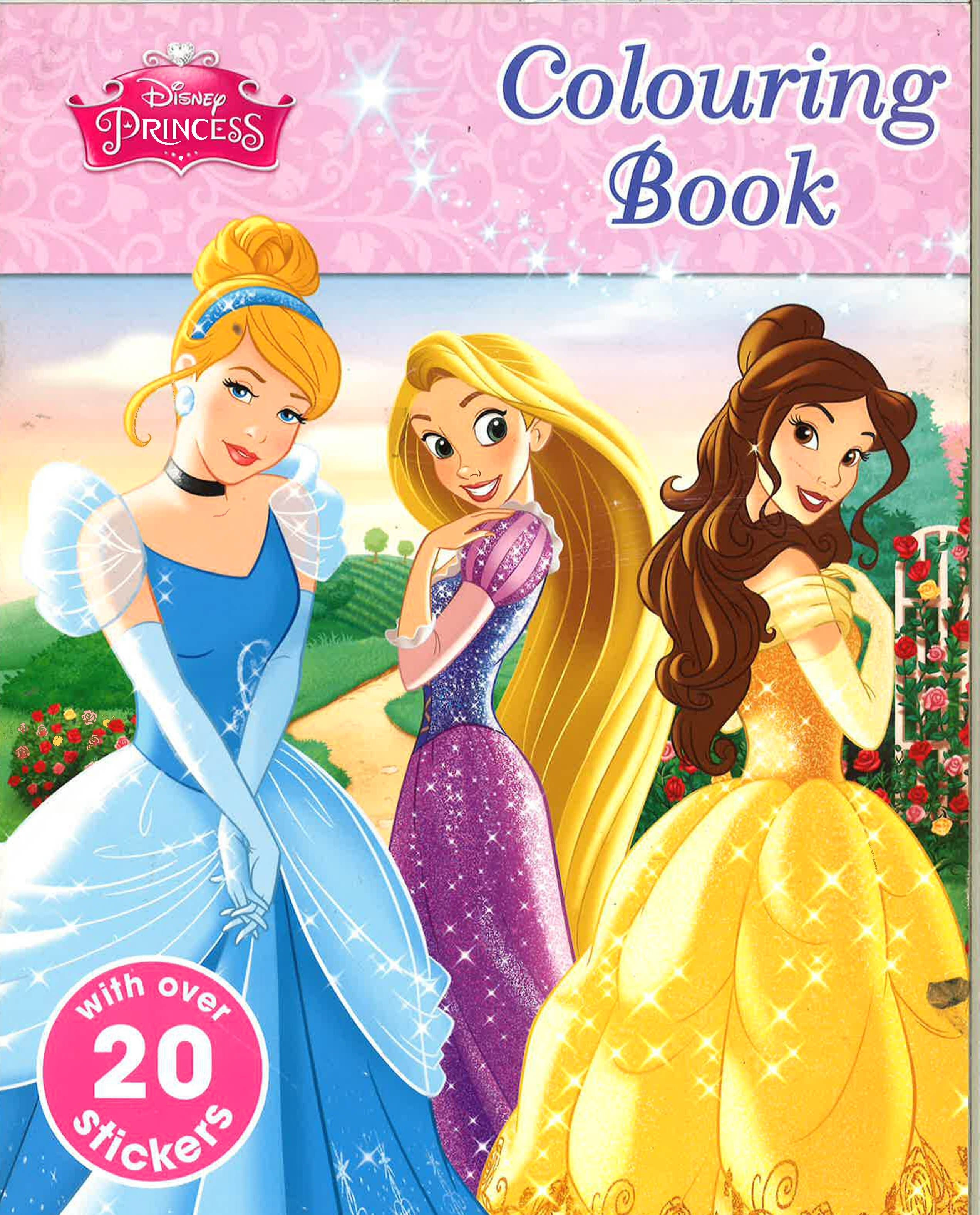 Disney Princess Colouring Book BookXcess