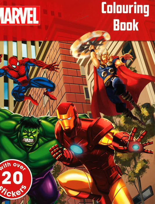 Marvel Colouring Book
