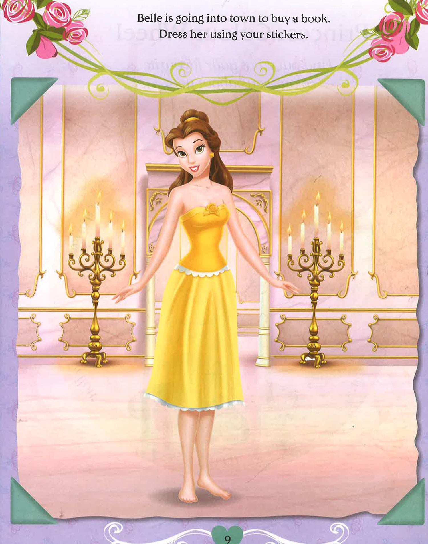 disney princess dress up sticker book Princess Dress Up: A Forever Sticker Storybook BookXcess