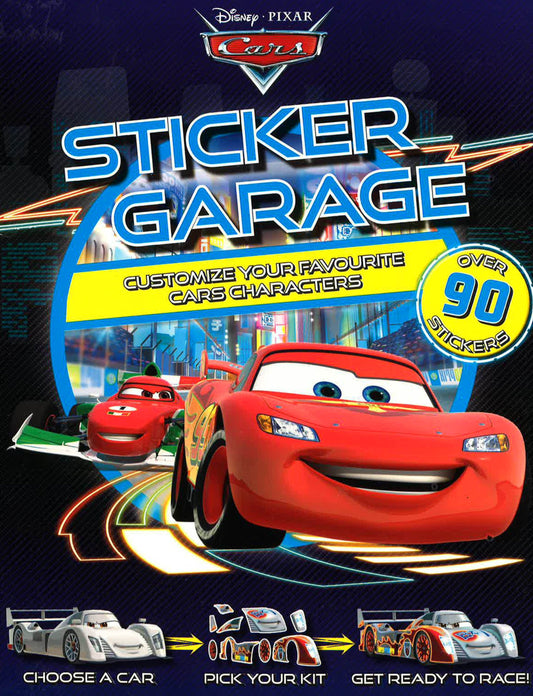Disney Pixar Cars Sticker Garage: Customize Your Favourite Cars Characters