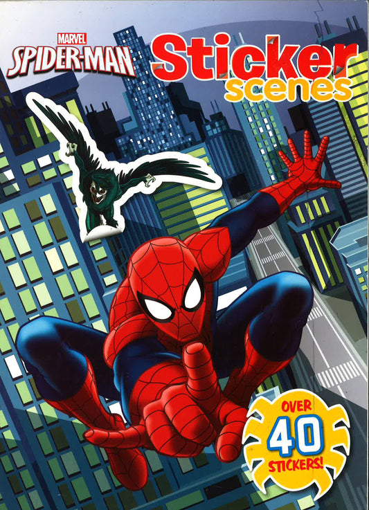 Marvel Spiderman Sticker Scenes
