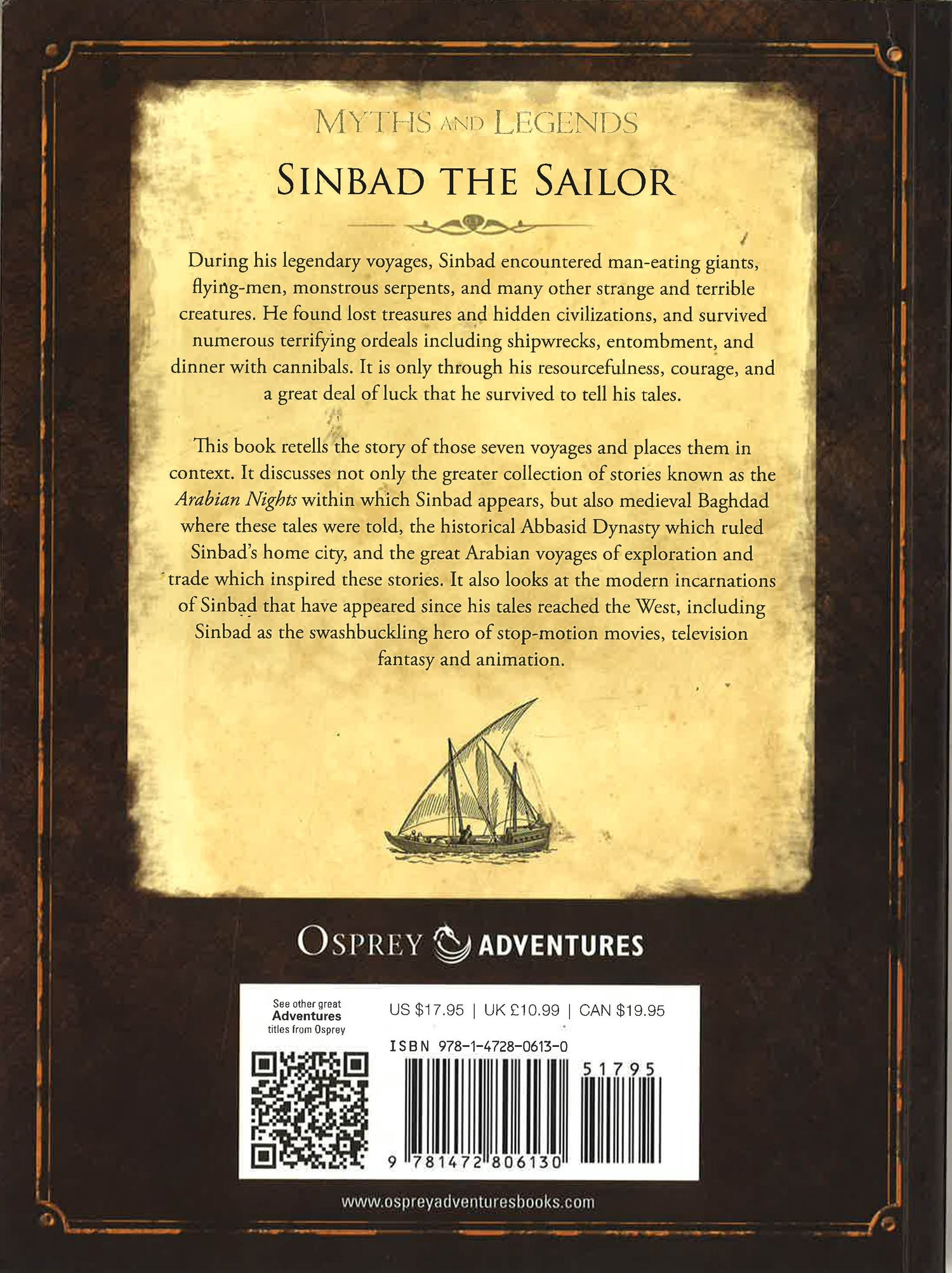 Sinbad Path Sinbad The Sailor (Myths And Legends) – BookXcess