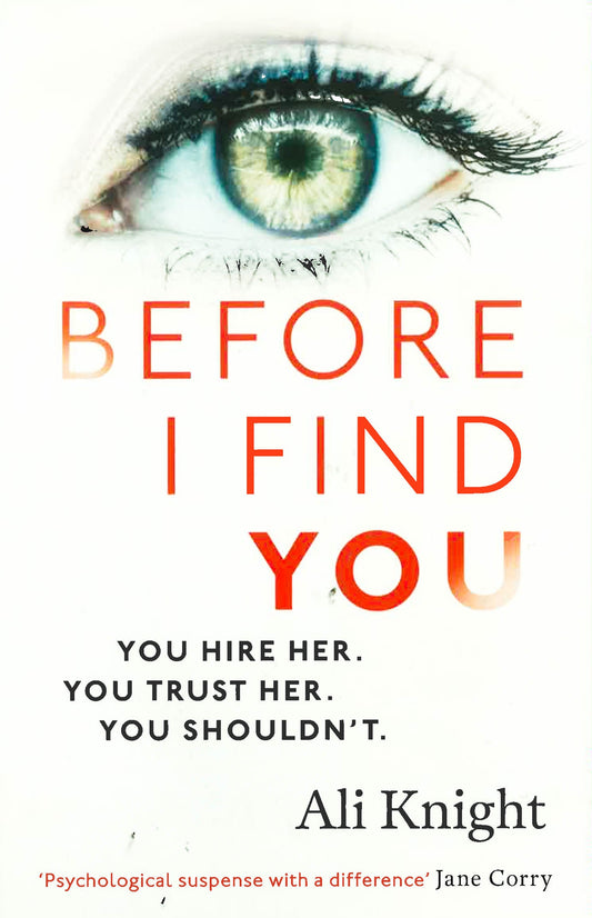 Before I Find You: The Gripping Psychological Thriller That You Will Not Stop Talking About
