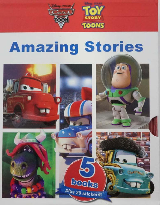 Disney 5 Pixar Toons Amazing Stories