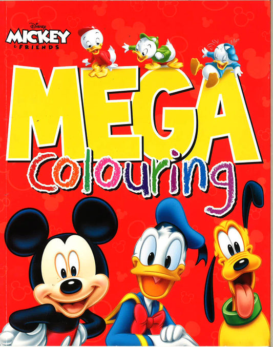 Disney Mickey & Friends: Mega Colouring