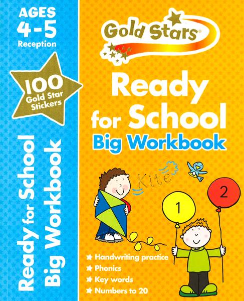 Gold Stars: Ready For School Big Workbook (Ages 4-5)