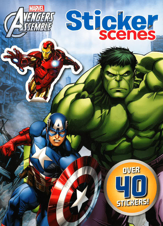 Marvel Avengers Assemble Sticker Scenes
