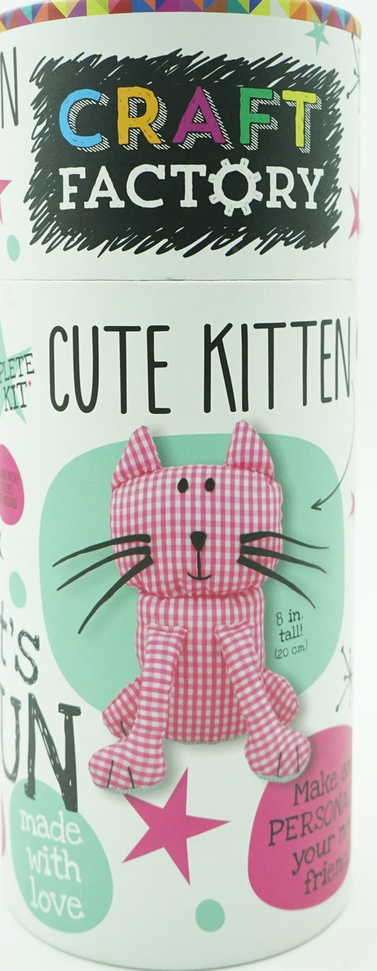 Craft Factory Cute Kitten : Make and Personalize Your New Friend!