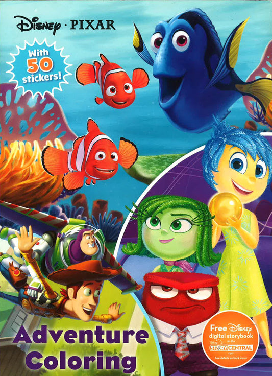 Disney Pixar: Adventure Coloring